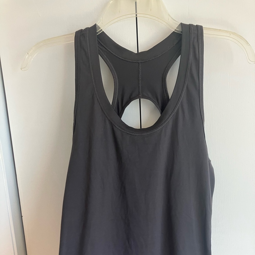 Athleta-barely worn gray tank top!